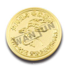 Moneda de oro conmemorativa de juego de natación de invierno personalizado barato